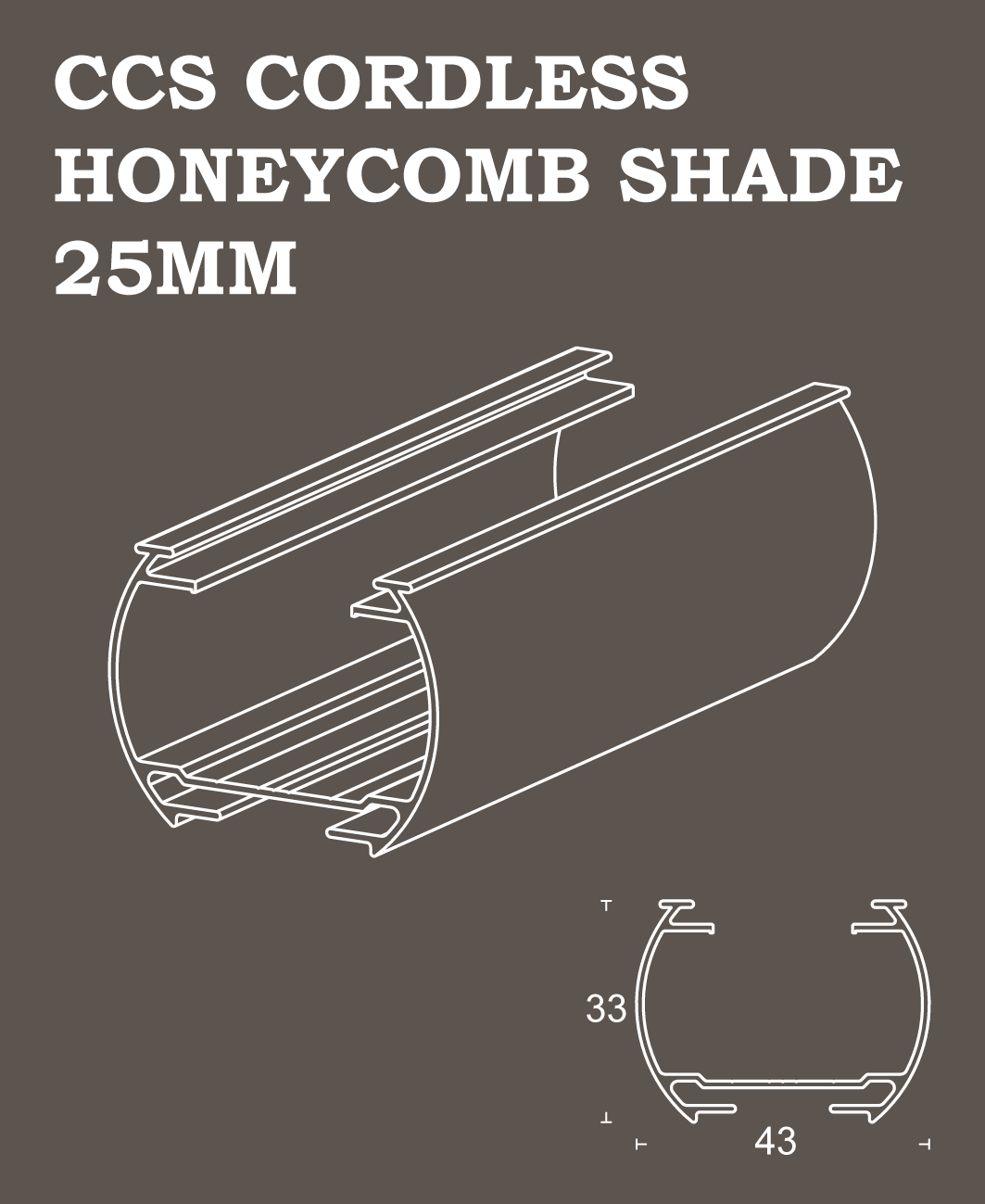 CCS HONEYVOMB 25MM